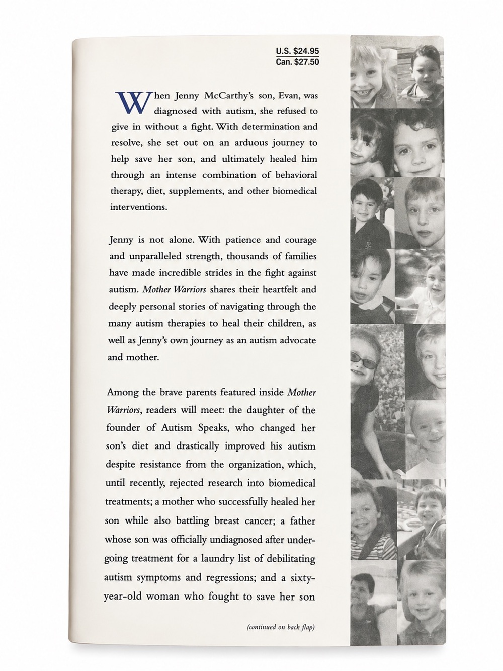 Jenny McCarthy Mother Warriors Hardcover Book Autism Parenting Memoir - Picture 4 of 5